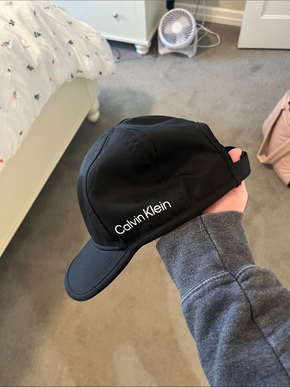Calvin Klein Black Logo Baseball Cap